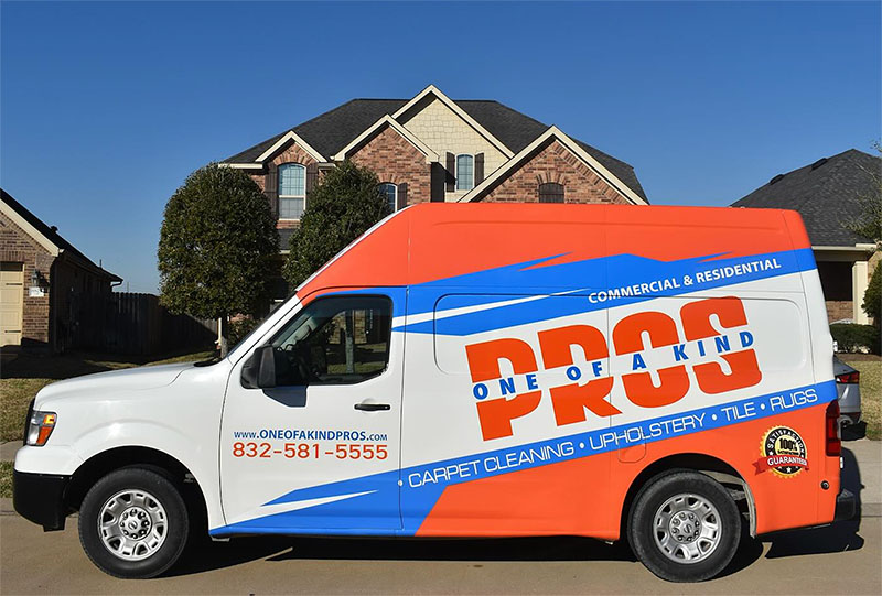 One of a Kind Pros Carpet Cleaning van