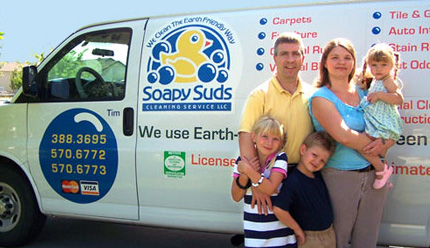 soapy suds family